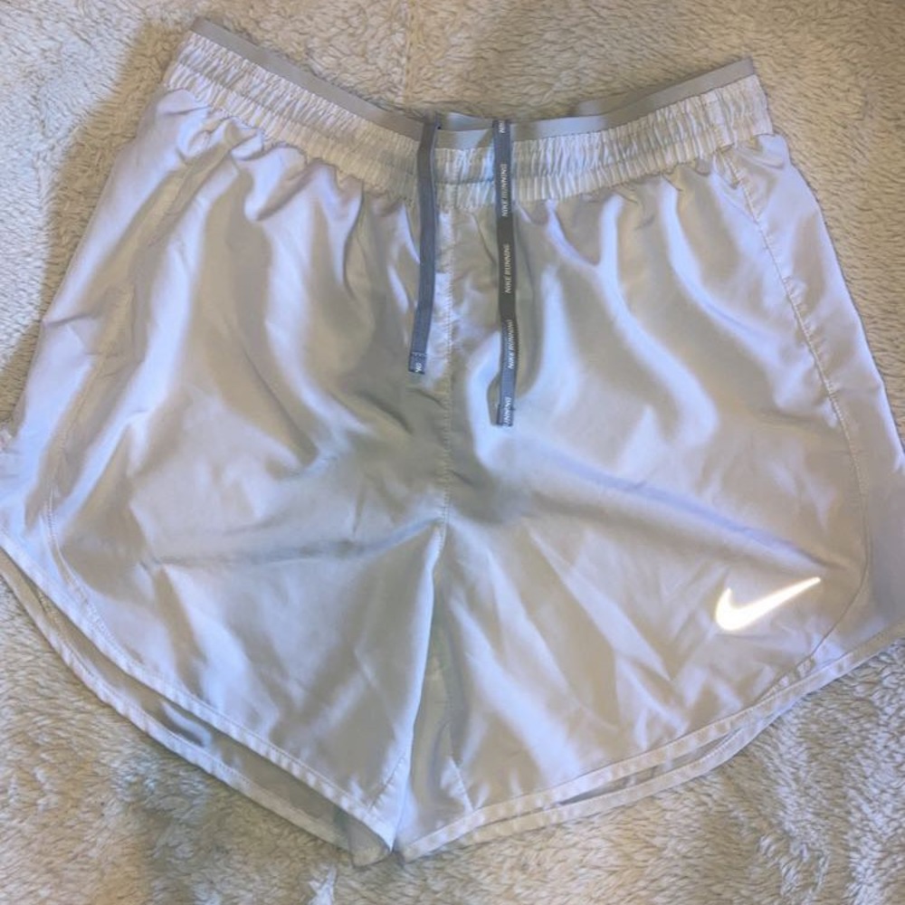 White Nike Athletic Shorts
